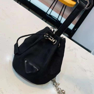 Em Estoque De Alta Qualidade Bolsa Pequena Preta Sacos De Ombro Caso Chave Mulheres & Homens Saco Da Cintura Cadeia Mensageiro