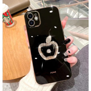 Para iPhone 14 13 12 11 Pro XS MAX XR 7 8 Plus Capa De Celular Com Anel 3D