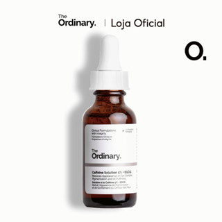 The Ordinary Solução De Cafeína 5% + EGCG Soro Ocular Reduza Os Olhos E O Círculo Escuro 30ml