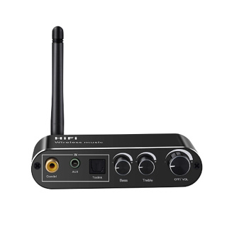 DAC Bluetooth 5.1 Receptor De Áudio U-Disk 3.5MM AUX RCA Óptico Coaxial Hifi Estéreo Sem Fio Adaptador Digital Para Conversor Analógico em Oferta na Shopee