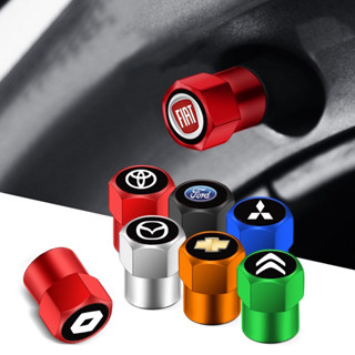 OM 4Pcs Tampa Da Válvula Do Carro À Prova De Pó Pneus Decorativos Acessórios De Proteção De Vedação Automática