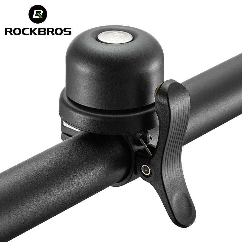 Bicicleta De Cobre ROCKBROS Sino À Prova D'água High Decibel Handlebar Horn Anti-Furto Segurança Air Tag