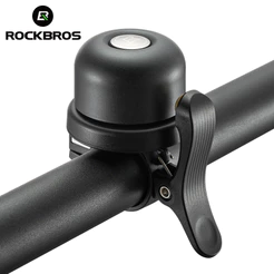 Bicicleta De Cobre ROCKBROS Sino À Prova D'água High Decibel Handlebar Horn Anti-Furto Segurança Air Tag