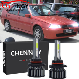 Para Proton Saga Mk1 1985-1992 Cabeça Luz Lâmpada 1990 1991 LED Farol 6000K Lâmpadas Kit Substituir Halogênio