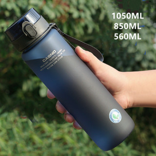 1050ml Garrafa Plástica Esportiva De Água De Alta Qualidade Para Ciclismo Ao Ar Livre Garrafas De Ginástica Bebidas Ecológicas