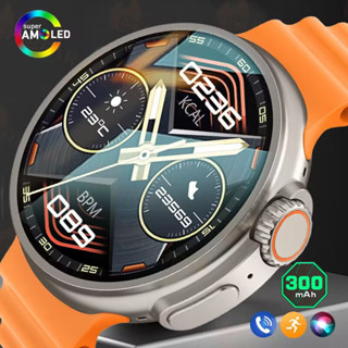 Relógio inteligente LIGE masculino 454*454 tela AMOLED carregamento sem fio relógio multifuncional assistente de voz esporte smartwatch à prova d