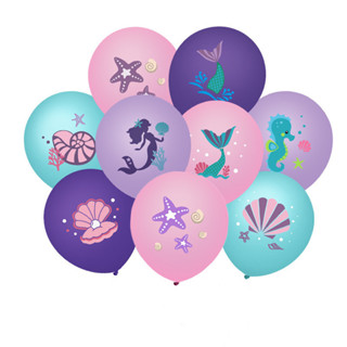 16pc/lot Nova Sereia Balão De Látex Temático Para Festa De Decoração