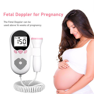 Instrumento De Monitoramento Do Ritmo Cardíaco fetal Doppler Ultra-Som Mulheres Grávidas Em Casa Ouvem O Coração