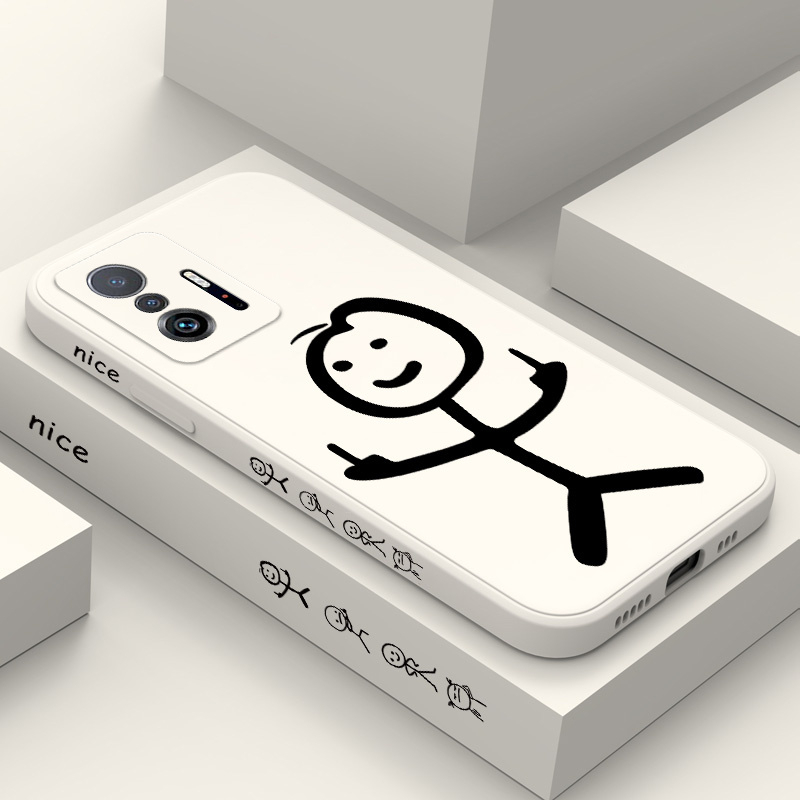 Capa De Moda Linha Homem Para Xiaomi Mi 13T 12T 11T 10T Pro Lite 9T Confortável