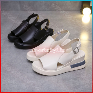 Sandália Plataforma Feminina Confortável De Verão / Chinelo Feminina/ moda feminina blogueira