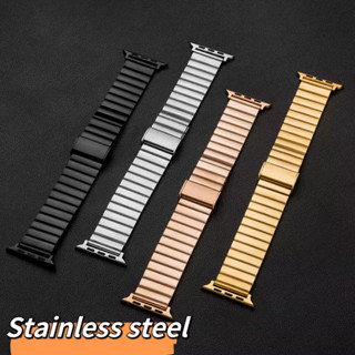 2023 Pulseira De Aço Inoxidável Para Relógio smartwatch s 3/4/5/6/7/8/9/se ultra Banda Inteligente hw9 max h11hello 45mm 49mm wirstband