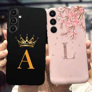 Cartas Da Coroa Bonitas Caixa Samsung Galaxy A34 5G SM-A346B 2023 Capa De Silicone Macio Matte A34 A 34