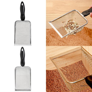 Ferramentas De Limpeza Para Animais/ Pás De Aço Inoxidável Pá De Areia De Répteis/De Aço Inoxidável Substrato Peneirador De Malha Fina Limpador