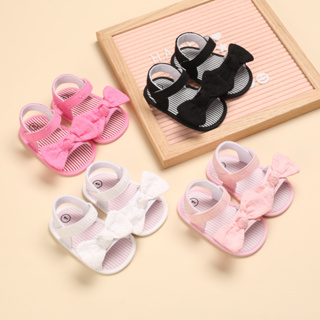 Sapatos De Verão Para Meninas Sandálias Com Arco Antiderrapante Sola Macia 0-18M em Oferta na Shopee