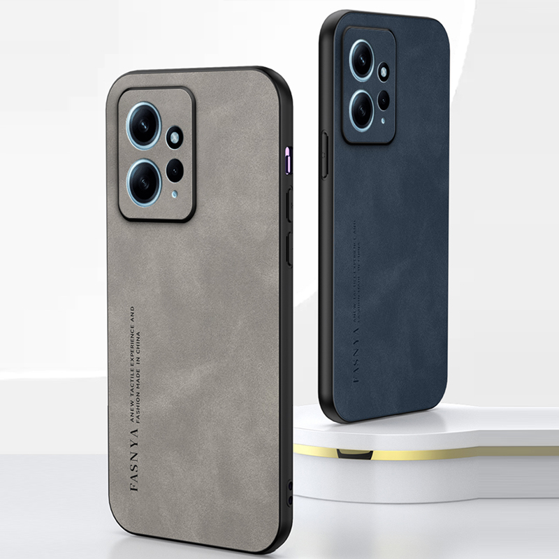 Estojo De Luxo Para Xiaomi Redmi Note 12 Pro 4G 5G 12S Note12 Turbo Phone Casing Sheepskin Capa De Couro À Prova De Suor em Oferta na Shopee