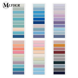 200 peças Notas adesivas de régua marcador de página livro papelaria escritório stick notes flags em Oferta na Shopee