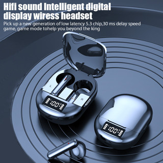 K40 Fone De Ouvido Sem Fio TWS Touch In Ear Style 5.3 Fone Bluetooth Gaming Com Mic Visor LED Música Para Xiaomi JBL