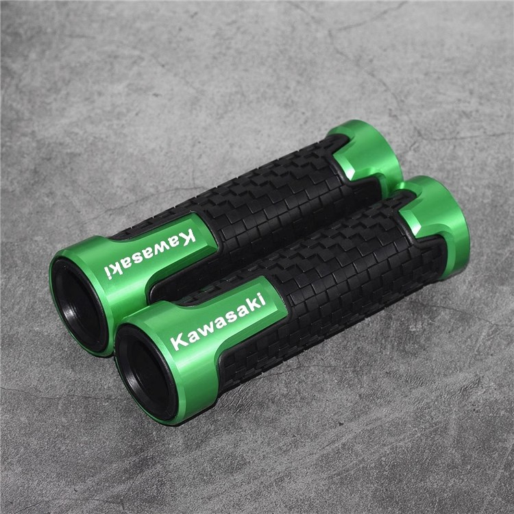 Enviar 22MM punho da motocicleta punho final da motocicleta Kawasaki Ninja 300 400 ZX6R ZX9R ZX12R Z800 Z750 Z250 ER6N/F