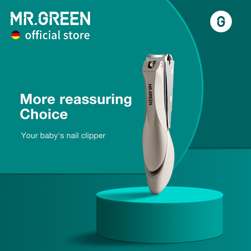 MR.GREEN Baby Safety Nail Clippers Cuidados Com As Unhas Recém-Nascido Conveniente Lima De Manicure Tools em Oferta na Shopee