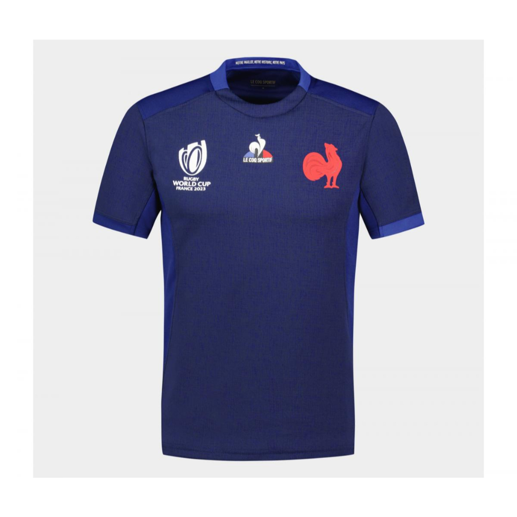 Cheap Wholesale 2023 France World-Cup Rugby Home Away Black