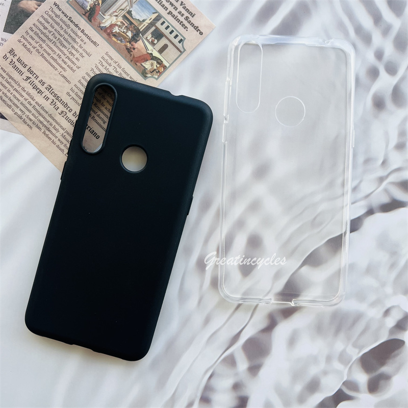 Capa Macia De Silicone Para TecToy On Tela 6.22 128GB Preta Fosca À Prova De Choque