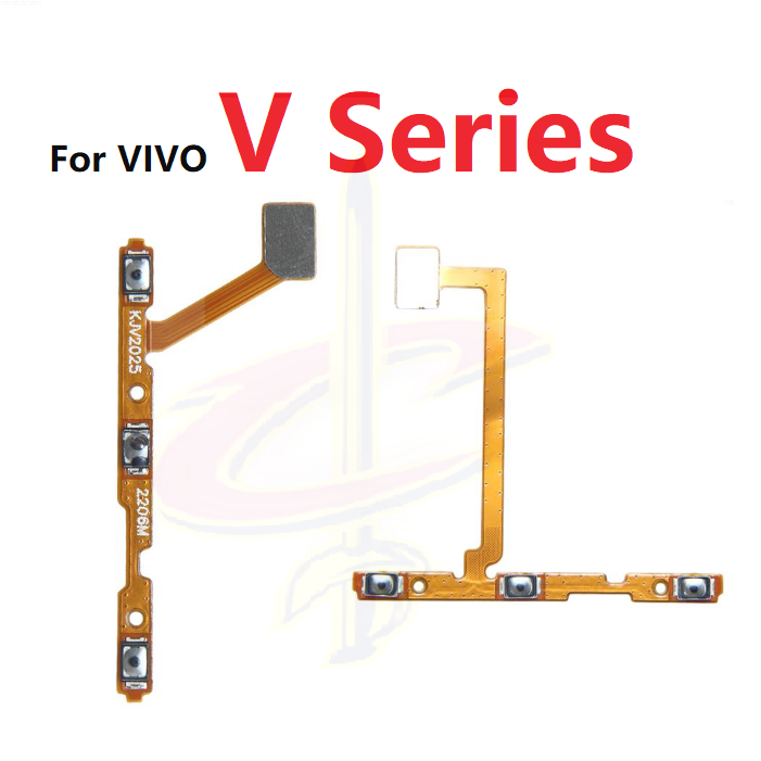 Ligar/Desligar volume De Energia Botão Ai flex Para VIVO V15 V17 Pro V20 SE V23 V21E V23E V21 V19 NEO