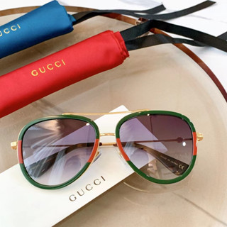 Novo Estilo De Verão Óculos De Sol Para Senhoras Abelhas GG0062S Vermelhos Verdes Que Combinam Com A Cor Dos Piloto Masculino