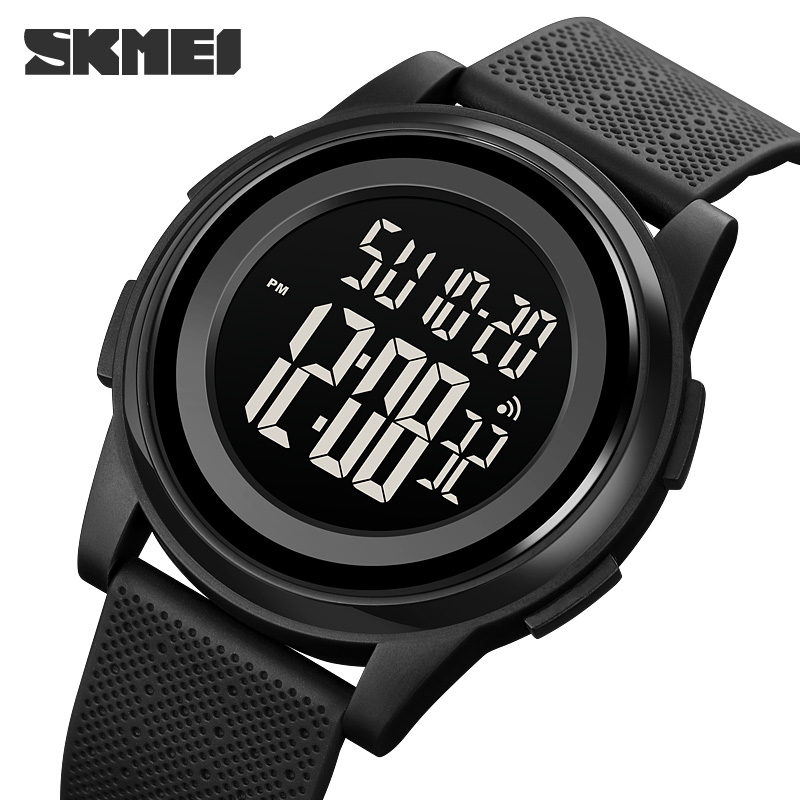 Relógio Esportivo Digital Masculino KMEI , Multifuncional Com Contagem Regressiva De Alarme Chrono , Luz De Fundo LED ,