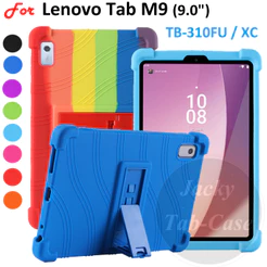 Para Lenovo Tab M9 (9.0 ") TB310FU TB310XU TB310XC Capa Protetora Silicone Macia À Prova De Choque De 4 Cantos