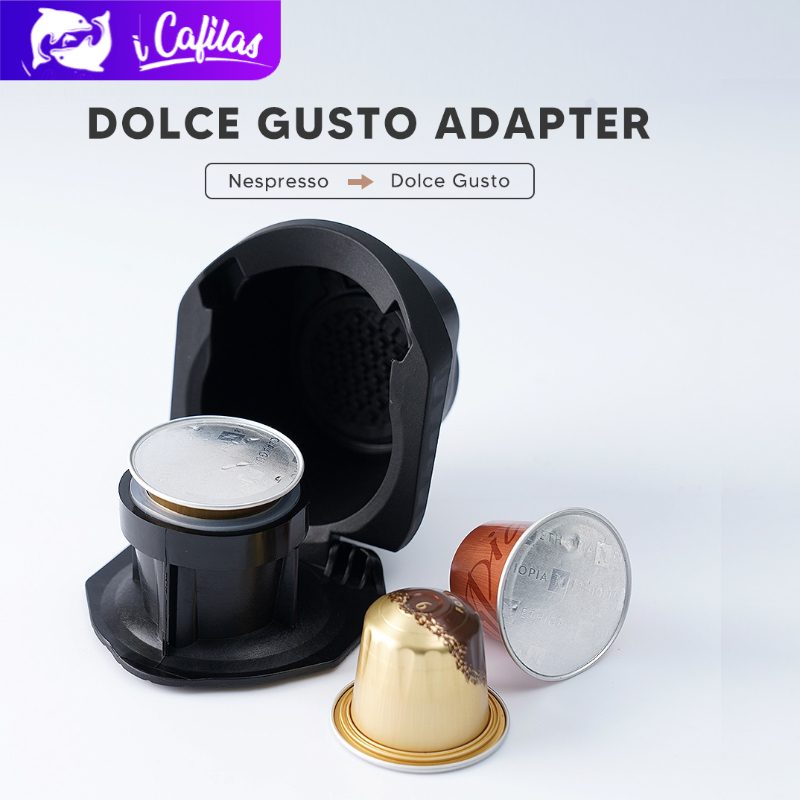 i Cafilas HLB08 Adaptador De Cápsula Reutilizável Para Dolce Gusto Compatível Com Genio S,Mini Me,Piccolo XS