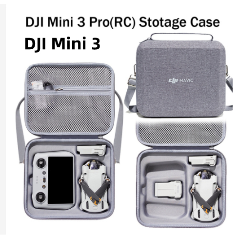 (Sem Drones) Caixa De Armazenamento Para DJI Mini 3/Pro Bolsa De Ombro Multifuncional Estojo De Transporte RC E N1 Acess em Oferta na Shopee