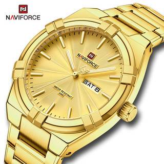 NAVIFORCE 9218 Relógio Homem Moda Casual Esportivo À Prova D