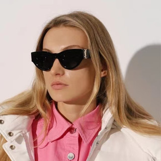 2023 Marca De Luxo Moda Clássica Óculos De Sol Femininos De Olho De Gato designer Italiano Triangulares Tiroteio Retrô Viagem Dirigindo UV400
