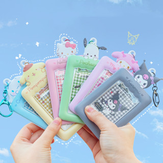Sanrio Manga De Cartão Cartoon Porta-Chaves Cartões De Identificação Acessórios Para Bolsas