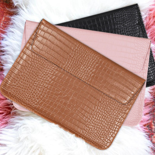 Bolsa para Laptop Bolsa para manga de couro  para Macbook air pro 11 12 13 14 15 16 polegadas em Oferta na Shopee