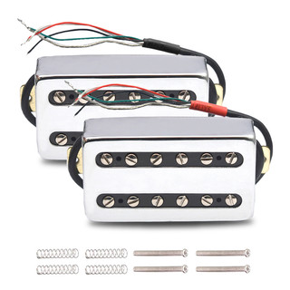 II Estilo Capa De Bronze Guitarra Elétrica Captador Bobina Divisão Humbucker Duplo Bobinal N7.5K/B15K Saída Cromo