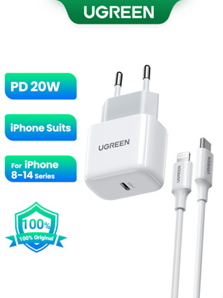 UGREEN Mini Tamanho PD 20W QC4.0 Carregamento Rápido USB C Carregador Para iPhone 14 Pro 13 12 Samsung Xiaomi