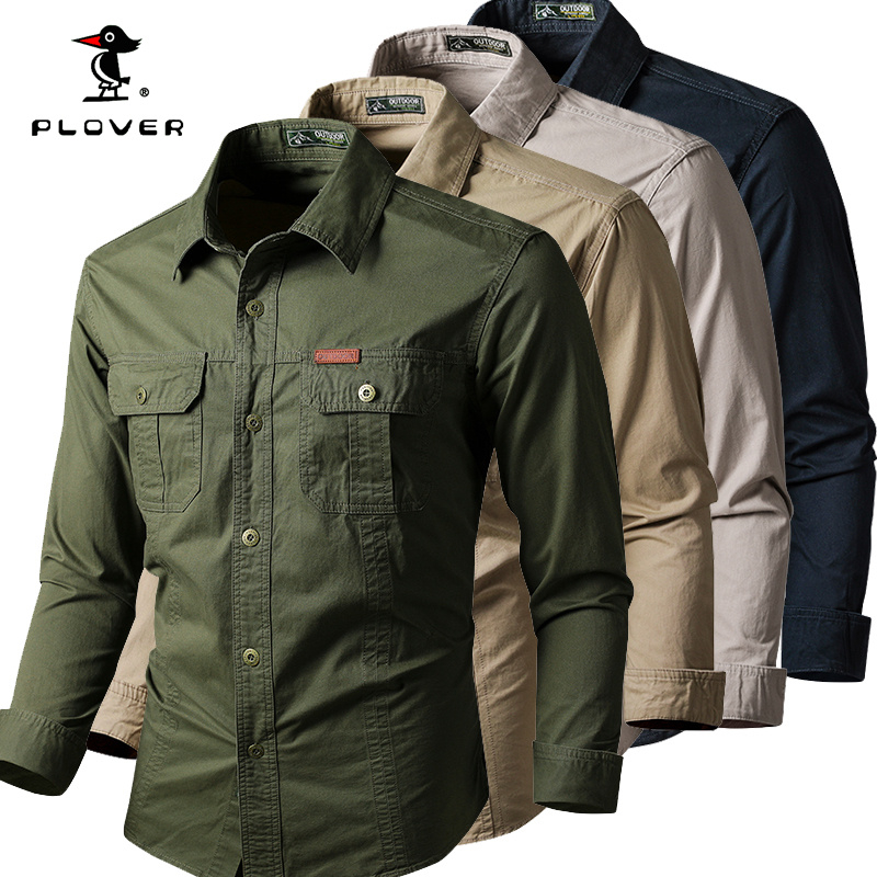 Camisa De Manga Comprida Para Homens Do Exército Tática Swat Soldado Combate Militar Topo Esportivo