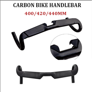 Bicicleta De Estrada Guidão De Corrida Matte/Gloss Full Carbon Handlebar Cabo Interno 31.8mm Peças De Com