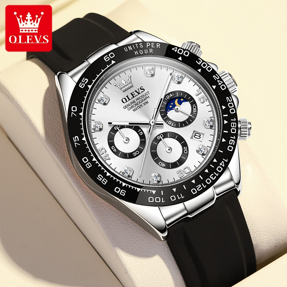OLEVS 2875 Relógio Automático 100% Resistente À Água Elite Para Homens De Negócios Gift Pick - Watches