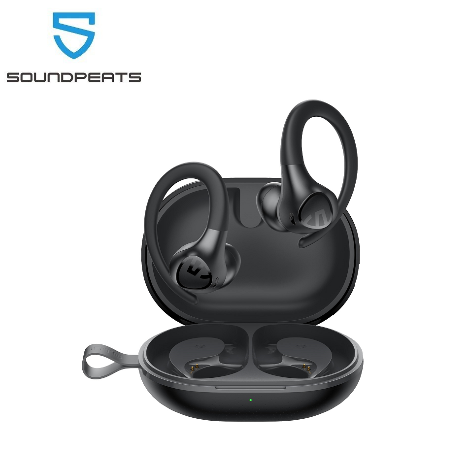 SoundPEATS Wings 2 Anzóis Auriculares Bluetooth 5.3 Fones De Ouvido Sem Fio Com Controle De Toque IPX4