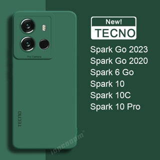 Capa De Silicone Líquido Original TECNO Spark GO 2024 2023 2020 6 20 20C 10 Pro 10C 4G