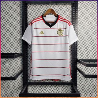 Camisa De Time Masculina 2023 Futebol Flamen Away branca 1:1 Tailândia Qualidade