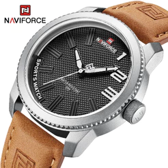 Top Brand NAVIFORCE 9202 Novo Relógio Original Para Homens De Quartzo À Prova D'água Militar De Moda Esportiva