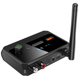 Compatível Com Bluetooth 5.3 Transmissor Receptor Para TV PC Home Car Audio Sem Fio Adaptador De Áudio Suporte Óptico U Disco RCA