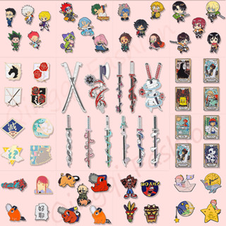 3-5pcs/set Hot Anime Esmalte Homem Caçador De Demônios Totoro Noface-man Broches Lapela Crachás Cartoon Jóias Presente Para Crianças Amigas
