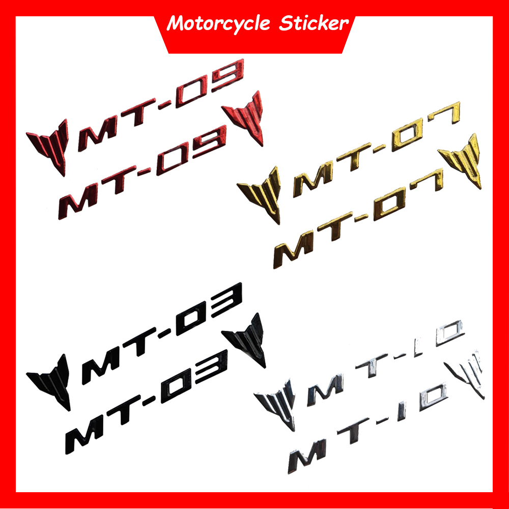 Adesivo Refletivo Macio Para Yamaha MT-03-07-09-10 MT09 MT07