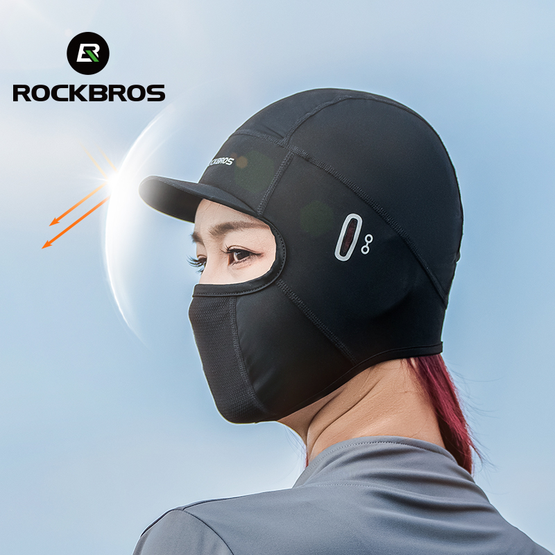 Máscara De Proteção Solar ROCKBROS Ice Silk Headgear Full Face Scarf Verão Para Motocicletas Equipamento De Pesca em Oferta na Shopee