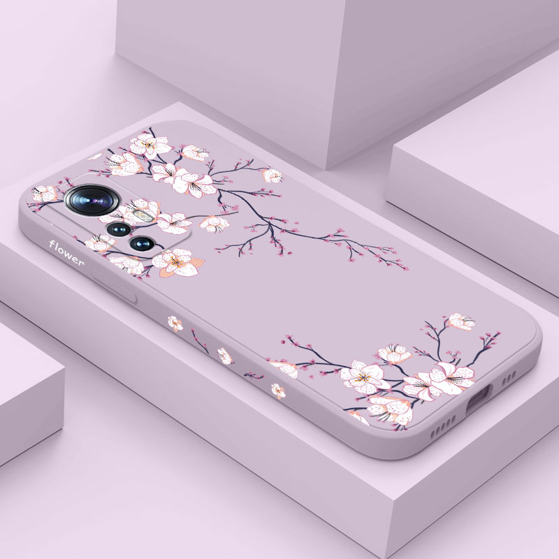 Capa Para Telefone Plum Blossom Xiaomi Mi 12S 12 11 12X Pro Lite Ultra 11Lite Design Criativo