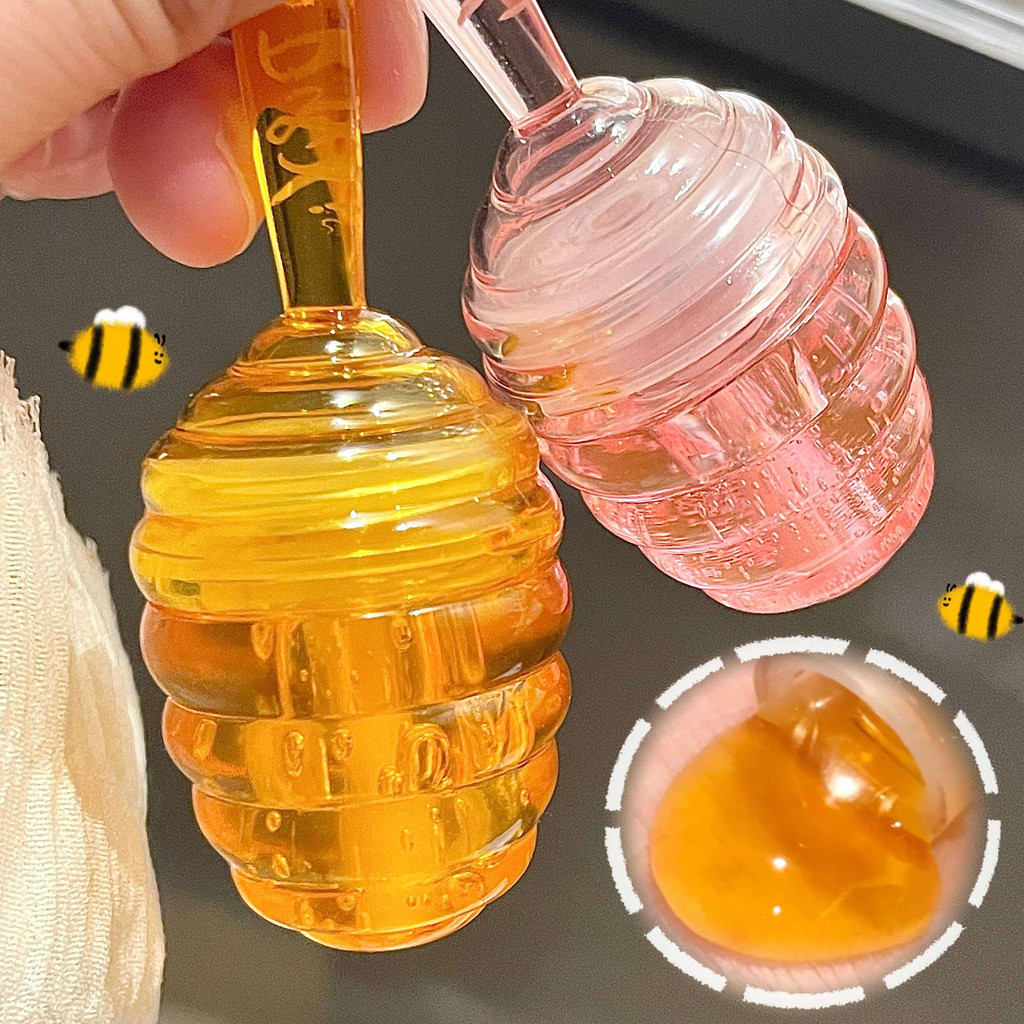 Honey Pot Lip Oil Hidratante Profundo Ilumina Linhas Labiais Dudu Bálsamo Labial Transparente